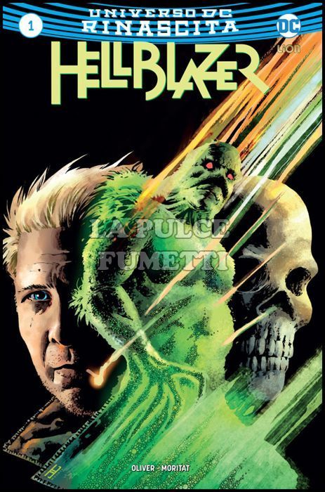 DC UNIVERSE #    38 - HELLBLAZER 1 - VARIANT CUT PRICE - RINASCITA